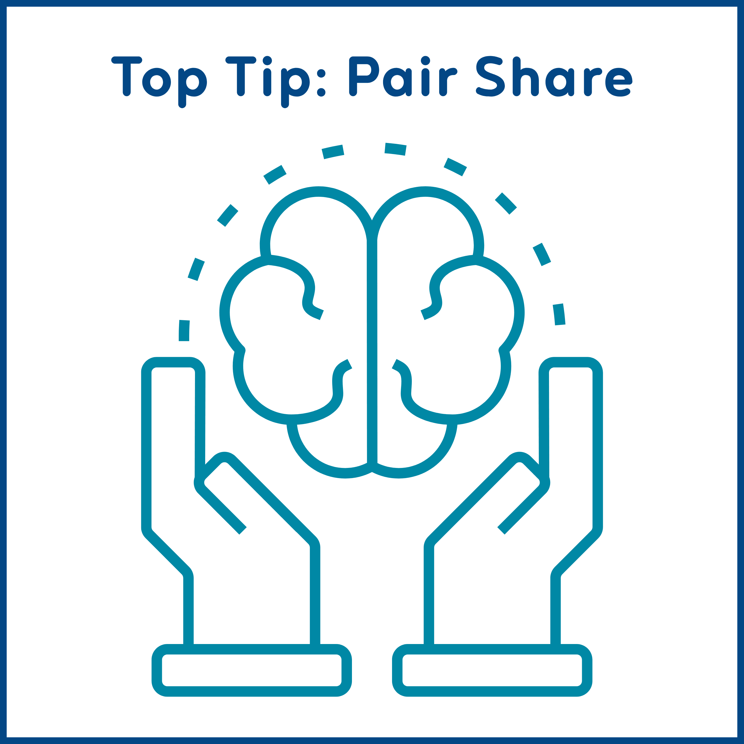 Instruction & Coaching Top Tip – ‘The Power of Pair Share’